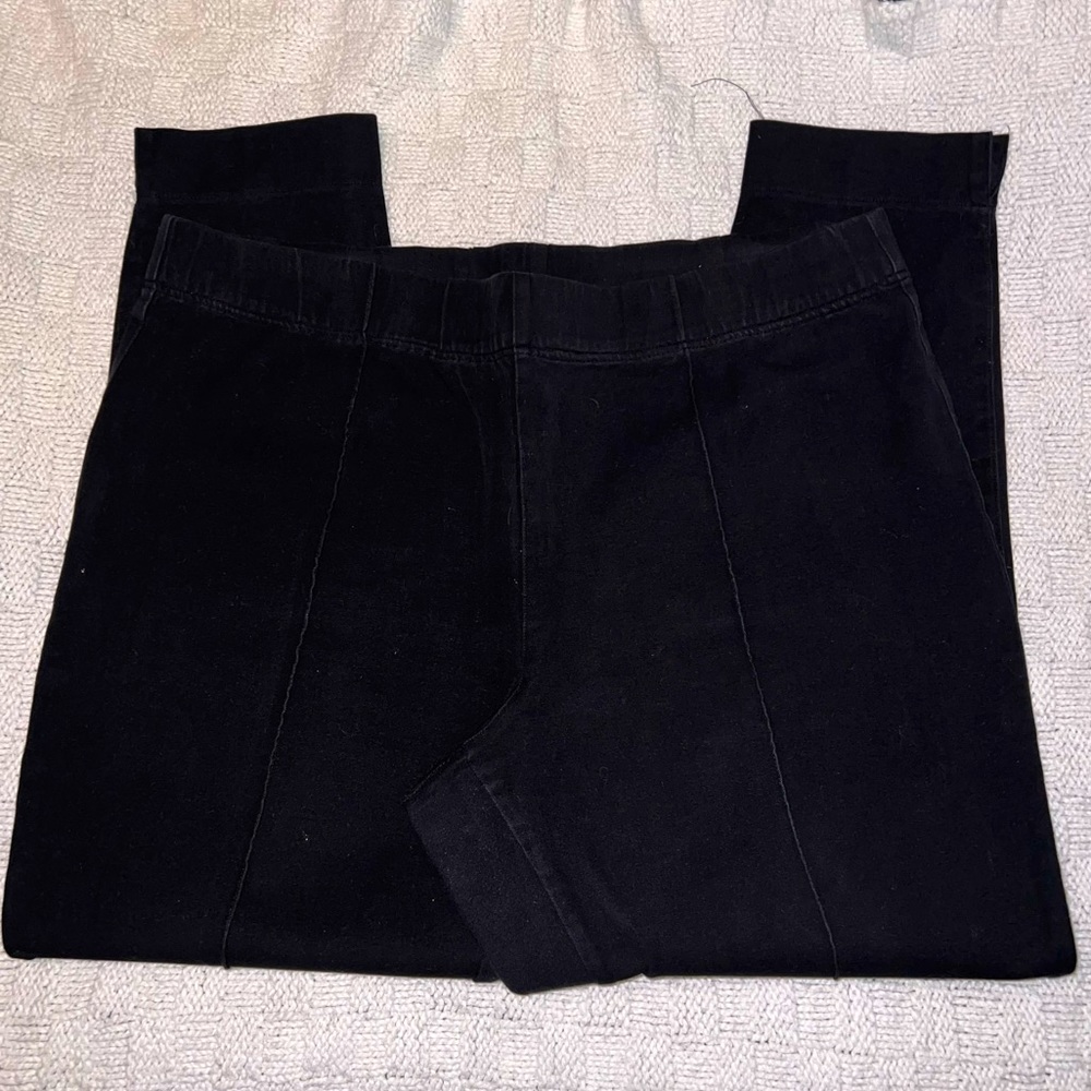 Black Pull-On Slacks